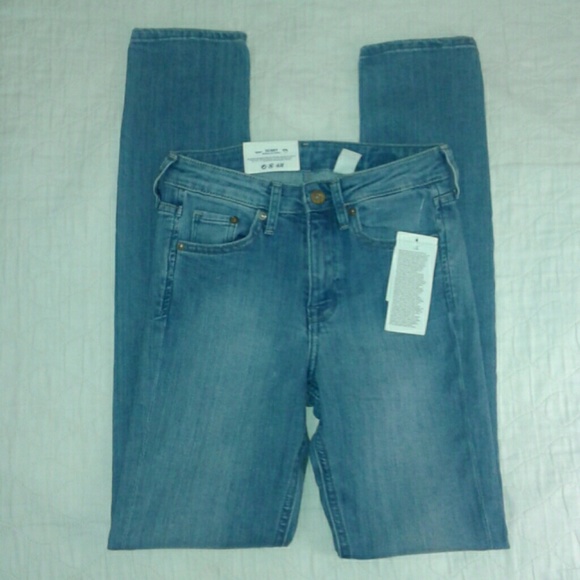 NWT H&M Skinny Regular Jeans - Light Denim - Picture 8 of 8
